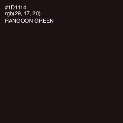 #1D1114 - Rangoon Green Color Image